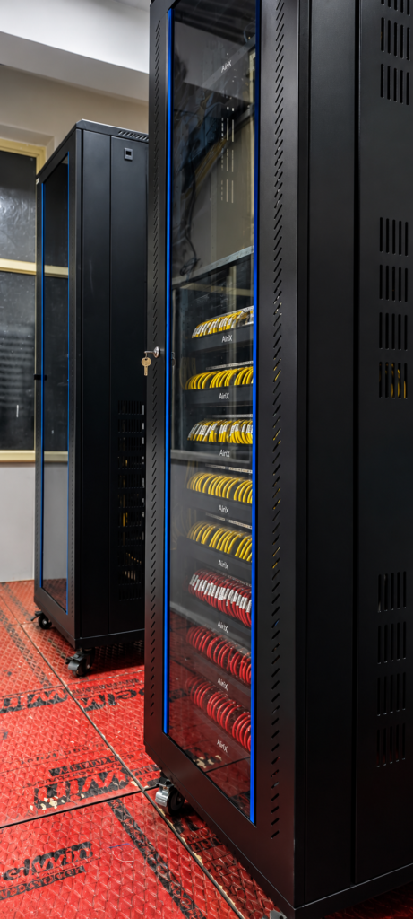 Server room setup